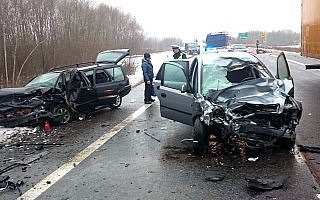 Wypadek w Ełku. 5 osób rannych Wypadek w Ełku. 5 osób rannych